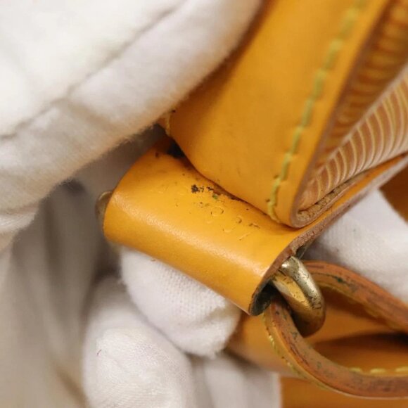 LOUIS VUITTON Epi Petit Noe Shoulder Bag Yellow M44109 LV Auth EC352 - Picture 13 of 15